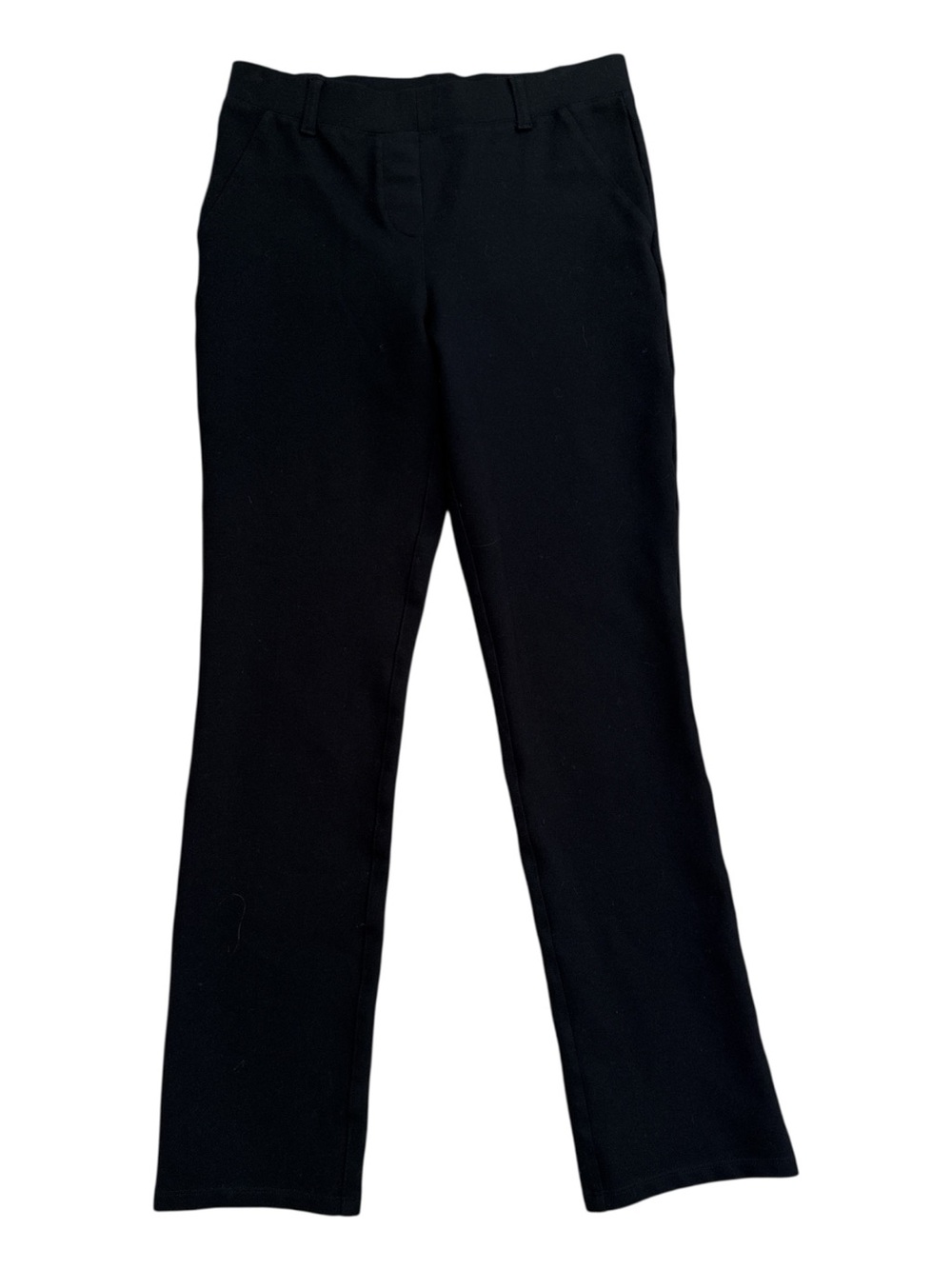 Quince Ultra Stretch Ponte Knit Pull On Pants | Black | XS
